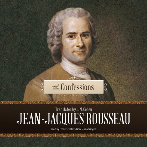 The Confessions Audiolibro Por Jean-Jacques Rousseau arte de portada