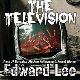 The Television Audiolibro Por Edward Lee arte de portada