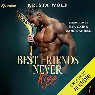 Best Friends Never Kiss Audiolibro Por Krista Wolf arte de portada