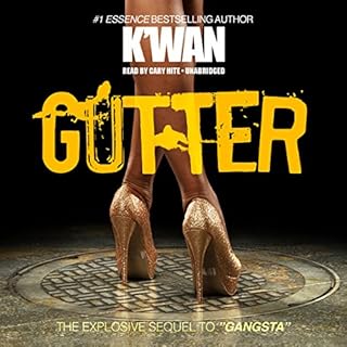 Gutter Audiolibro Por K'wan arte de portada