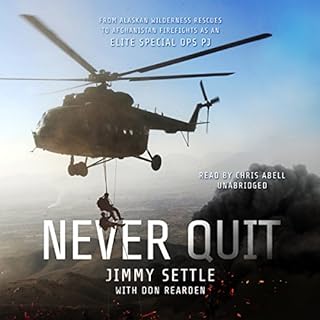Never Quit Audiolibro Por Jimmy Settle, Don Rearden arte de portada