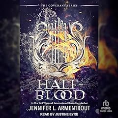 Diseño de la portada del título Half-Blood