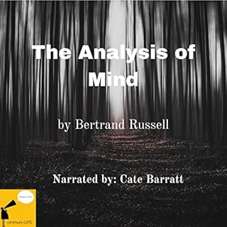 The Analysis of Mind Audiolibro Por Bertrand Russell arte de portada