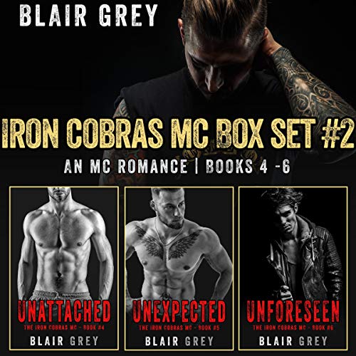 Iron Cobras MC Box Set #2 Audiolibro Por Blair Grey arte de portada