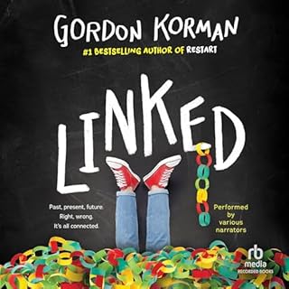 Linked Audiolibro Por Gordon Korman arte de portada