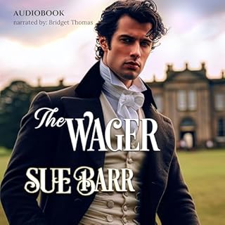 The Wager Audiolibro Por Sue Barr arte de portada