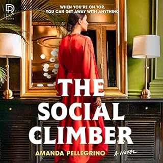 The Social Climber Audiolibro Por Amanda Pellegrino arte de portada