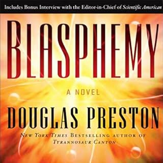 Blasphemy Audiolibro Por Douglas Preston arte de portada