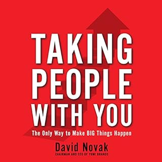 Taking People With You Audiolibro Por David Novak arte de portada