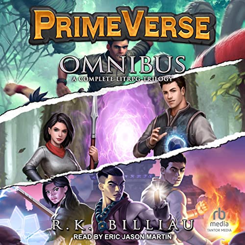 PrimeVerse Omnibus Audiolibro Por R.K. Billiau arte de portada