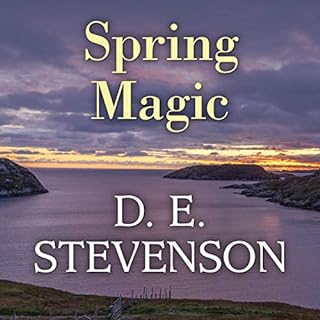 Spring Magic Audiolibro Por D. E. Stevenson arte de portada