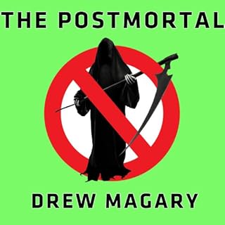 The Postmortal Audiolibro Por Drew Magary arte de portada