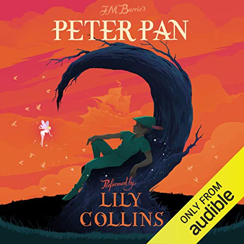 Peter Pan Audiolibro Por J. M. Barrie arte de portada