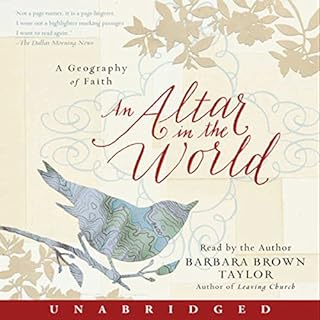 An Altar in the World Audiolibro Por Barbara Brown Taylor arte de portada