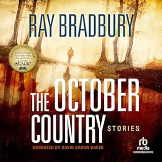 The October Country Audiolibro Por Ray Bradbury arte de portada