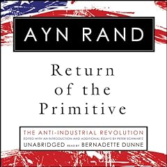 Return of the Primitive Audiolibro Por Ayn Rand, Peter Schwartz arte de portada