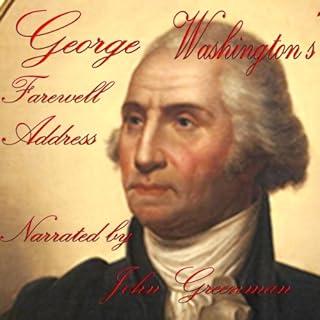 George Washington's Farewell Address Audiolibro Por George Washington arte de portada