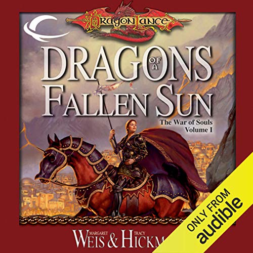 Dragons of a Fallen Sun Audiolibro Por Margaret Weis, Tracy Hickman arte de portada