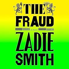 The Fraud Audiolibro Por Zadie Smith arte de portada