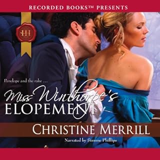 Miss Winthorpe's Elopement Audiolibro Por Christine Merrill arte de portada