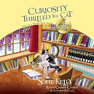 Curiosity Thrilled the Cat Audiolibro Por Sofie Kelly arte de portada