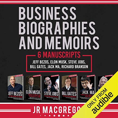 Business Biographies and Memoirs: 6 Manuscripts Audiobook By JR MacGregor cover art