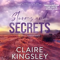 Storms and Secrets Audiolibro Por Claire Kingsley arte de portada