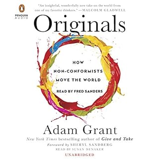 Originals Audiolibro Por Adam Grant, Sheryl Sandberg - foreword arte de portada