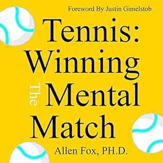 Tennis Audiolibro Por Allen Fox arte de portada