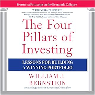 The Four Pillars of Investing Audiolibro Por William J. Bernstein arte de portada