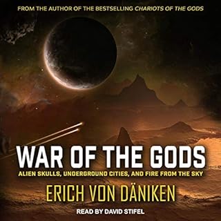 War of the Gods Audiolibro Por Erich von D&auml;niken arte de portada