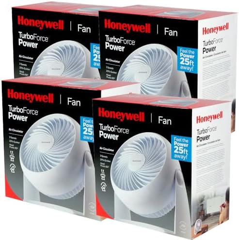 Honeywell HT904V3 White Personal Table Fan - Quantity 1