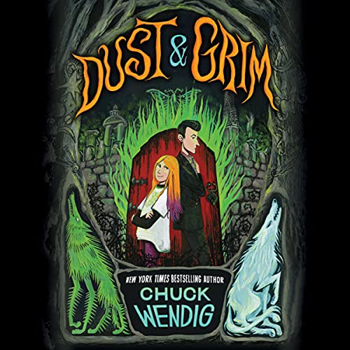 Dust & Grim Audiolibro Por Chuck Wendig arte de portada