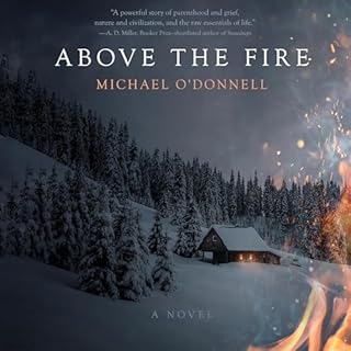 Above the Fire Audiolibro Por Michael O&rsquo;Donnell arte de portada