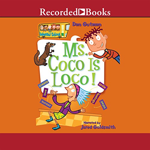 Ms. Coco Is Loco Audiolibro Por Dan Gutman arte de portada