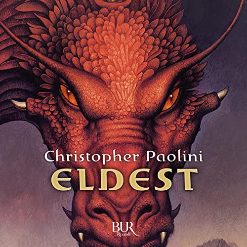 Eldest Audiolibro Por Christopher Paolini arte de portada