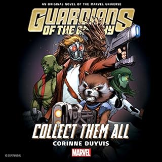 Guardians of the Galaxy Audiolibro Por Corinne Duyvis, Marvel arte de portada