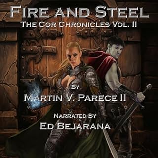 Fire and Steel Audiolibro Por Martin Parece arte de portada