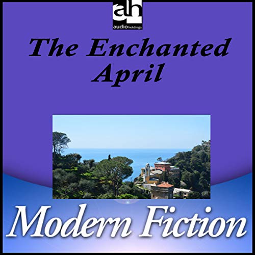 Diseño de la portada del título The Enchanted April