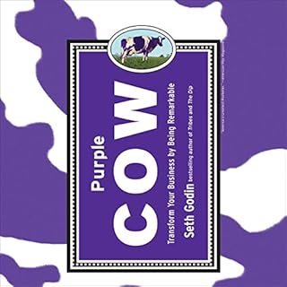 Purple Cow, New Edition Audiolibro Por Seth Godin arte de portada