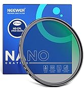 NEEWER 67mm True Color Polarizer Filter HD Optical Glass Double Sided 30 Layer Nano Coatings Circ...