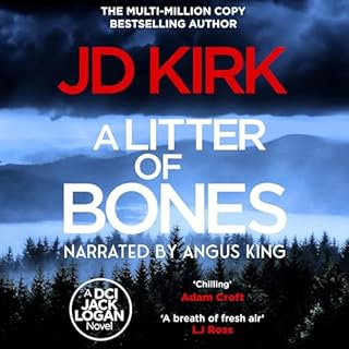 A Litter of Bones: A Scottish Crime Thriller Audiolibro Por JD Kirk arte de portada