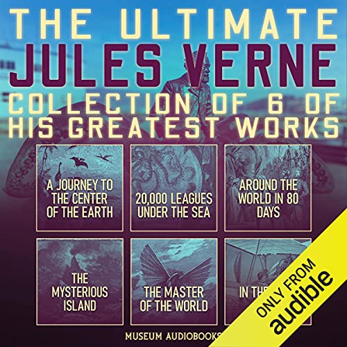 The Ultimate Jules Verne Collection of 6 of His Greatest Works Audiolibro Por Jules Verne arte de portada