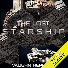 The Lost Starship Audiolibro Por Vaughn Heppner arte de portada