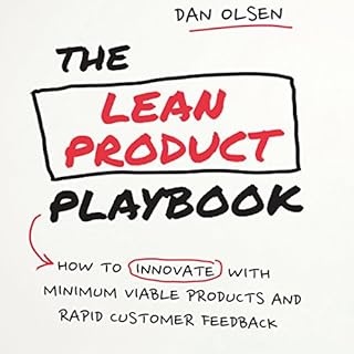 The Lean Product Playbook Audiolibro Por Dan Olsen arte de portada