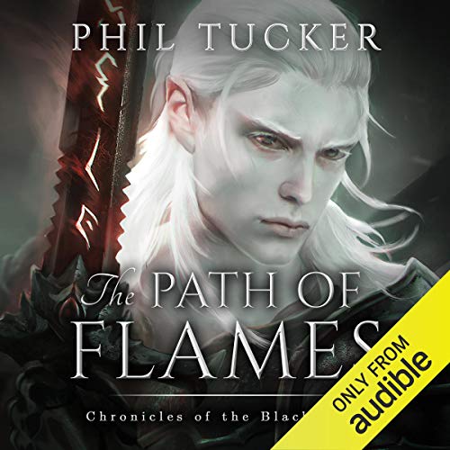 The Path of Flames Audiolibro Por Phil Tucker arte de portada