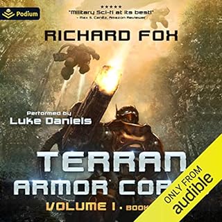 Terran Armor Corps: Volume 1 Audiolibro Por Richard Fox arte de portada