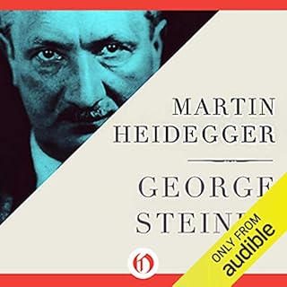 Martin Heidegger Audiolibro Por George Steiner arte de portada