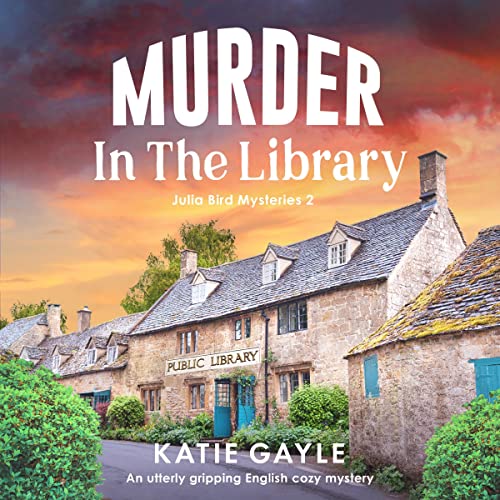 Murder in the Library Audiolibro Por Katie Gayle arte de portada