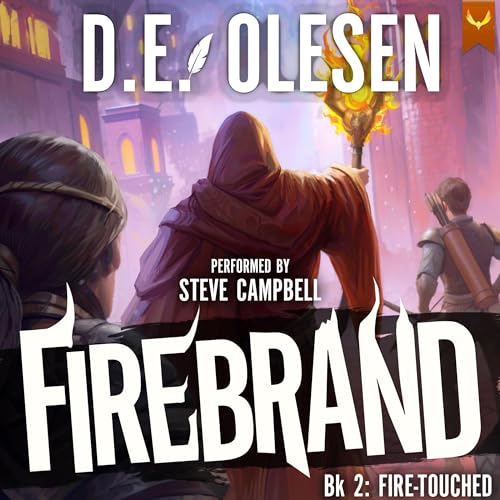 Firebrand 2: The Firetouched Audiolibro Por D.E. Olesen arte de portada